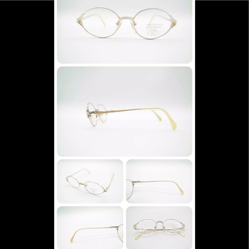NWOT Vintage Deadstock Two Tone Rothschild of Switzerland Frames—price firm